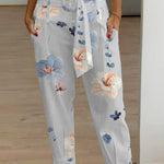 Vuvira Linen Casual Pants Women’s Cropped