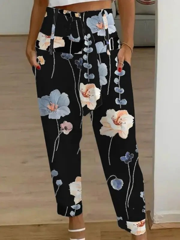 Vuvira Linen Casual Pants Women’s Cropped